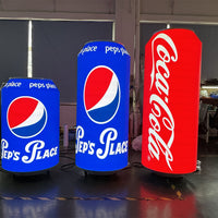 Can-Shaped Cylinder LED Video Display — Custom Digital Signage image preview