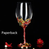 Limited Edition Iris and Crane Enamel Cocktail Glasses image preview