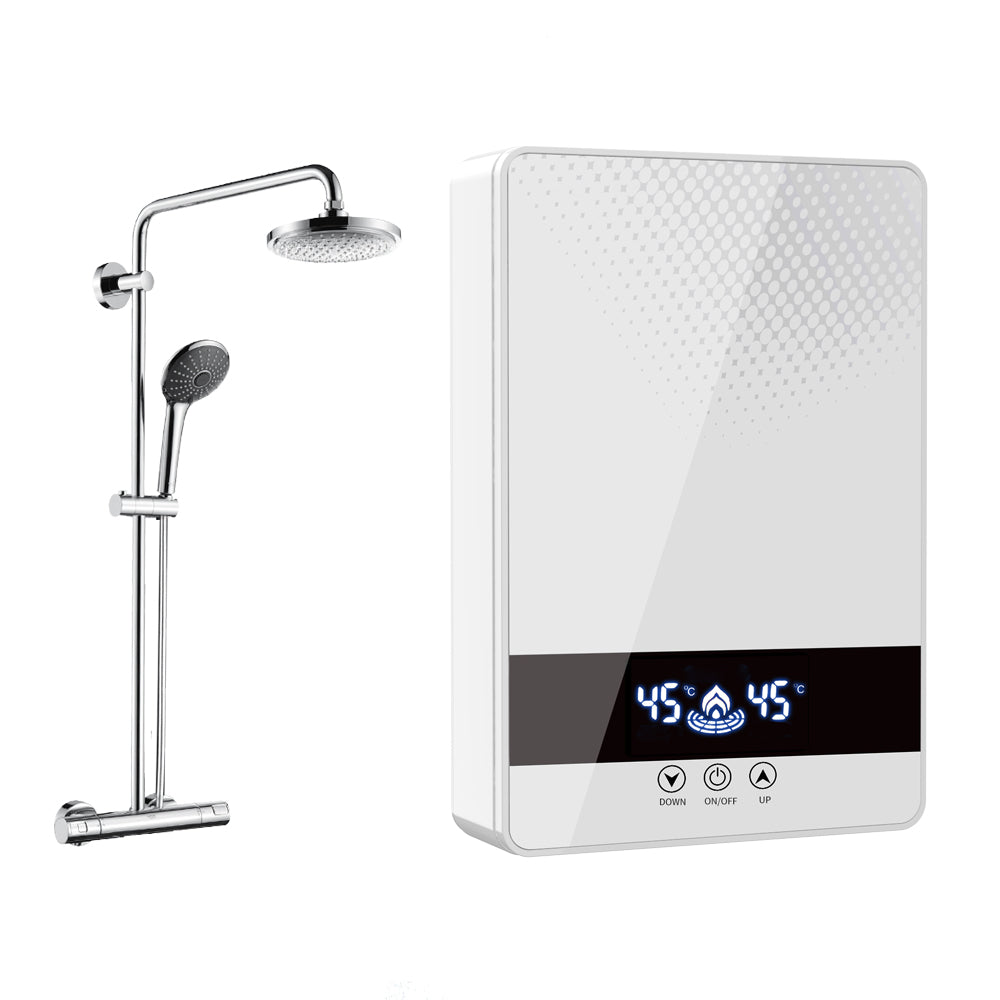 Instant Tankless Electric Water Heater — 7 kW WiFi App Control