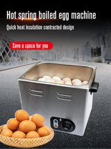 Commercial Hot Spring Egg Machine — Automatic Temperature Control
