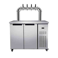 Commercial Draft Beer Dispenser — Air-Cooled Kegerator with Tap image preview