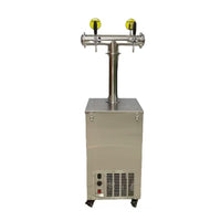 Water-Cooled Draft Beer Kegerator — 40L Stainless Steel image preview