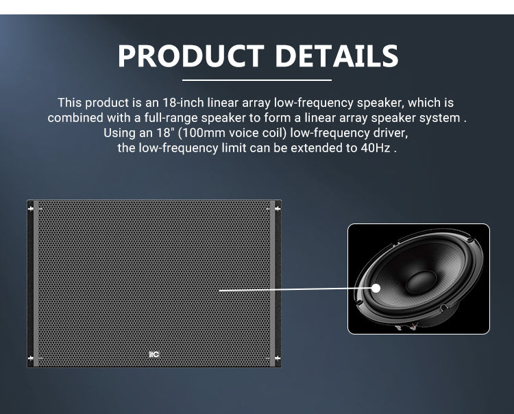 Professional Line Array Speaker — 800W Active Stage Loudspeaker