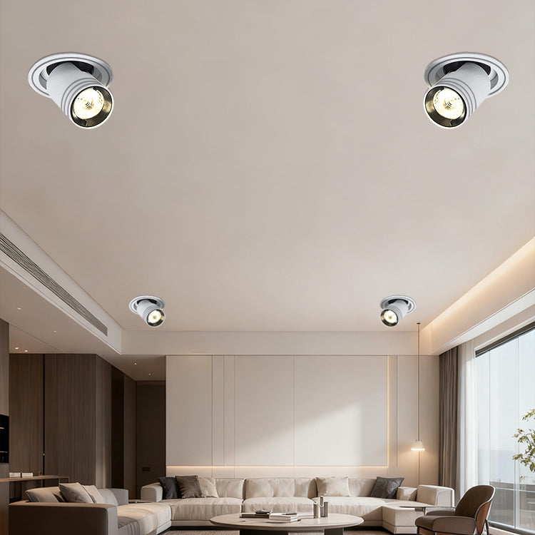 Commercial LED Track Spotlight — 30W Adjustable Anti-Glare