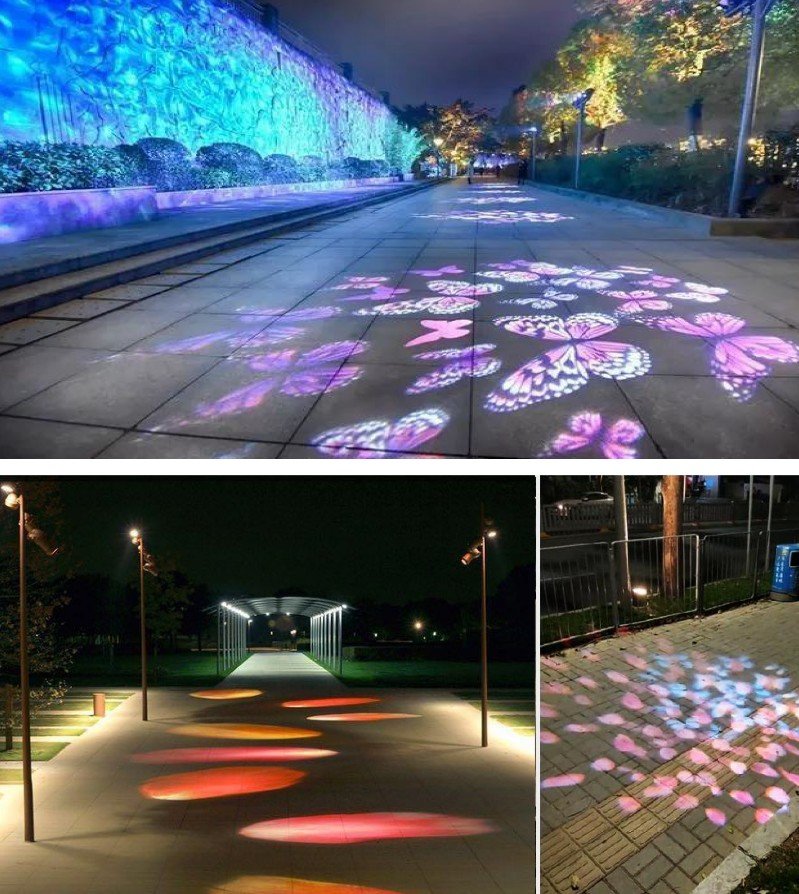 Interactive Indoor and Outdoor Laser Floor & Wall Projector