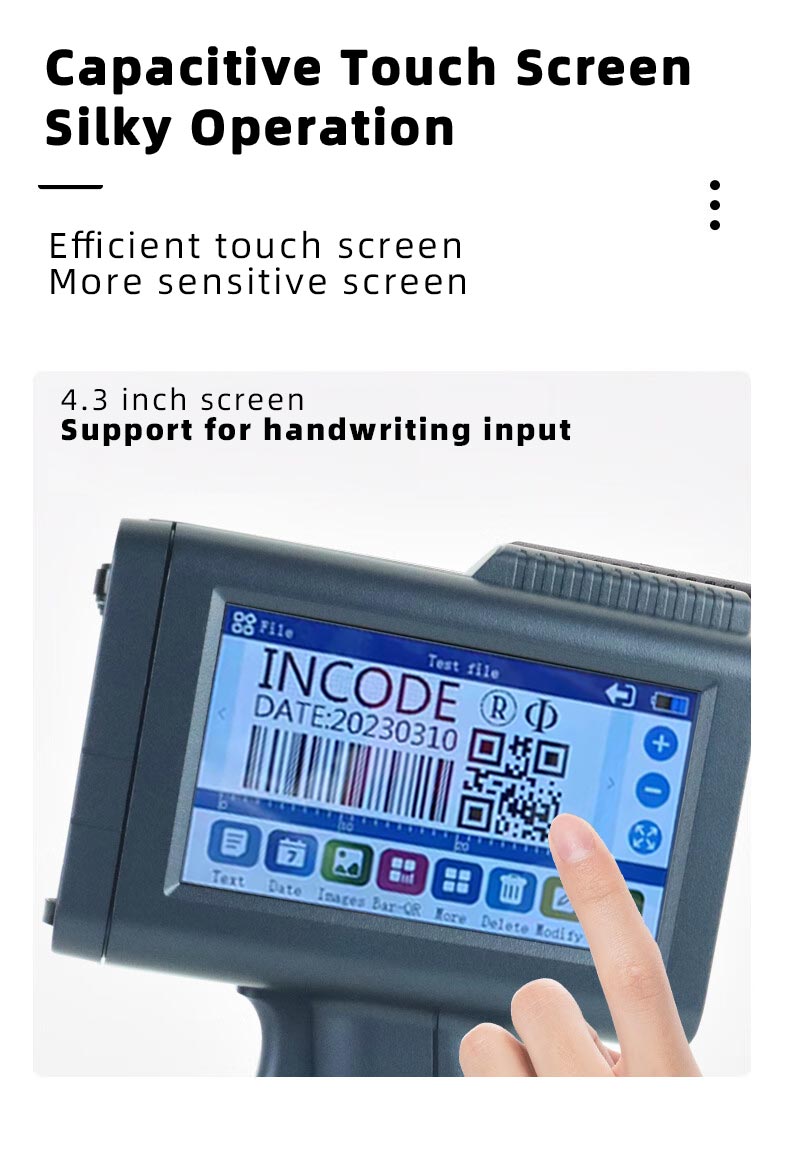 Handheld Inkjet Coding Printer — TIJ 2.5 Thermal