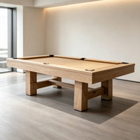 Solid Walnut Slate Pool Table — American 7/8/9 ft image preview