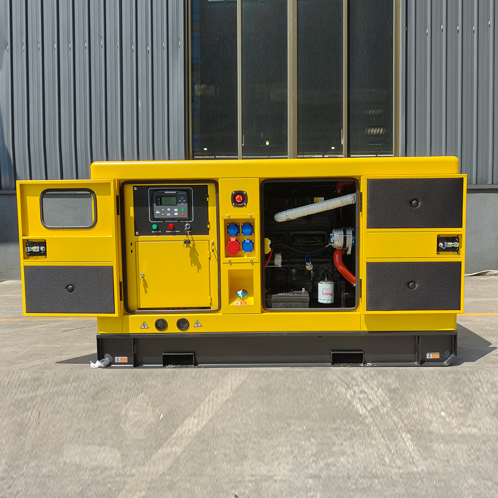 Commercial Diesel Generator Set — Silent/Open, 10–15 kW