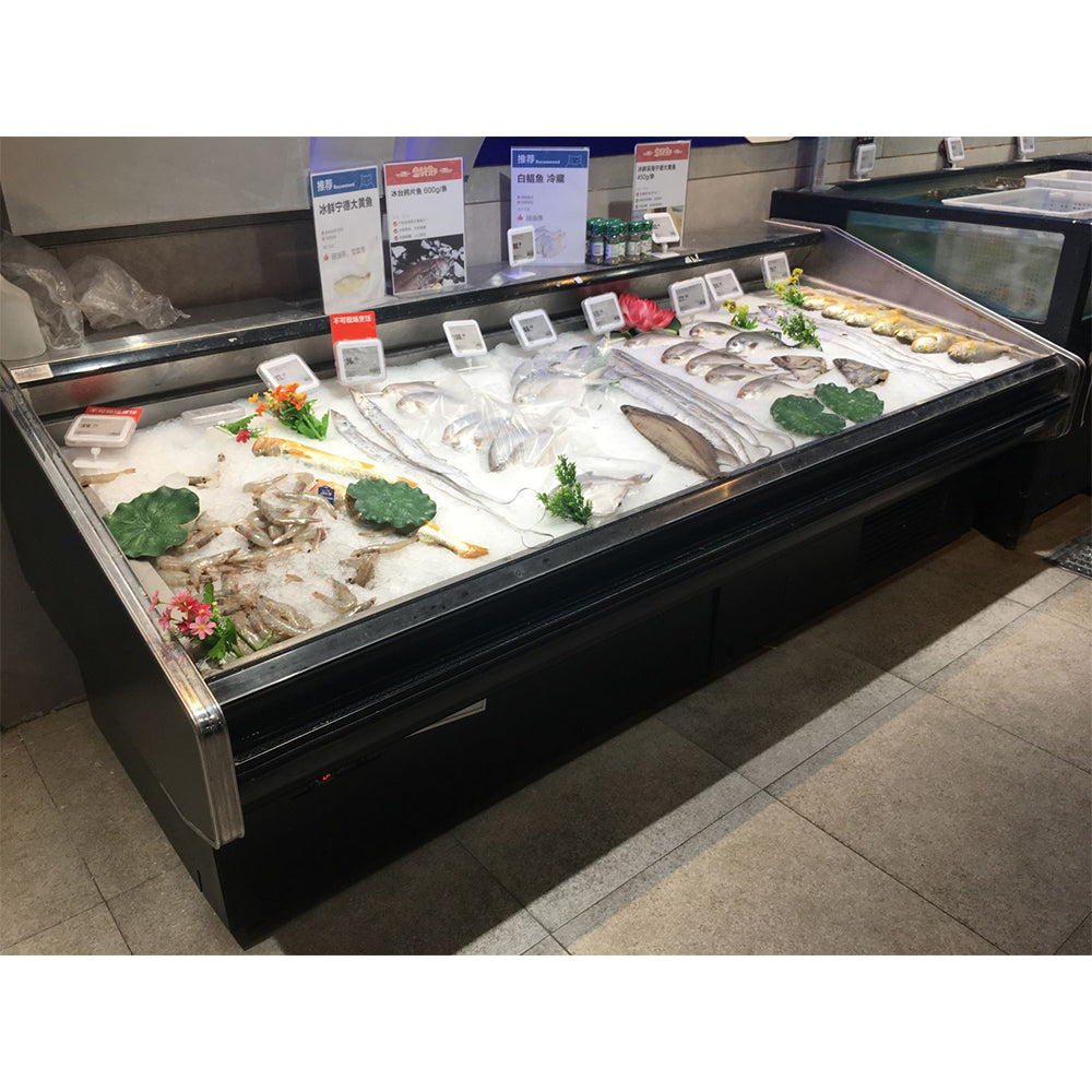Commercial Refrigerated Seafood Display Case — Ice Deck