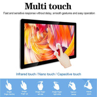 Wall-Mounted Touchscreen Digital Menu Board — Android LCD Display image preview