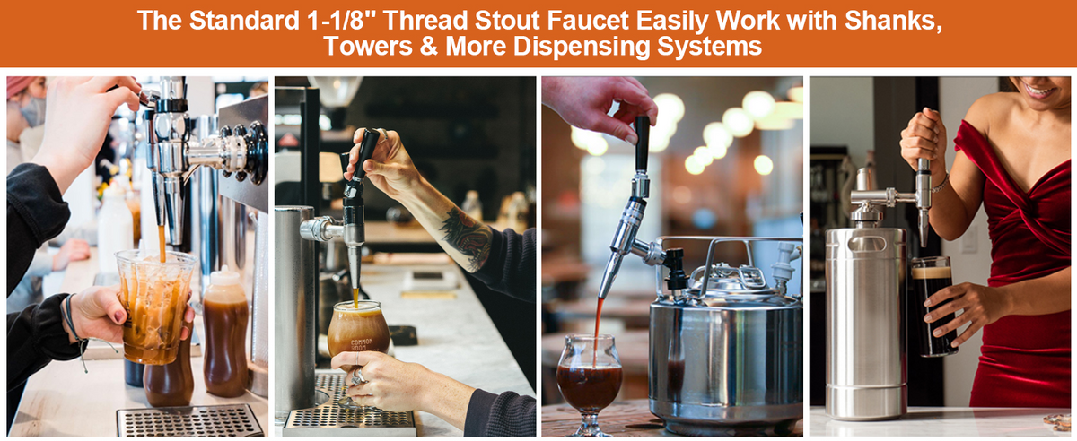 Nitro Stout Beer Faucet