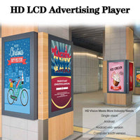 Wall-Mounted Touchscreen Digital Menu Board — Android LCD Display image preview