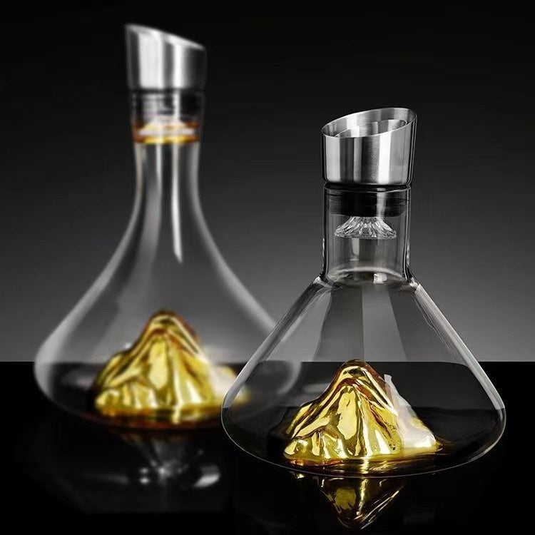 Premium Waterfall Wine Decanter Collection