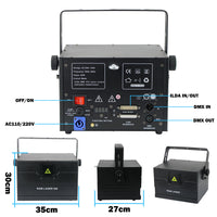 Animation Laser Light Show Projector (10W RGB) image preview