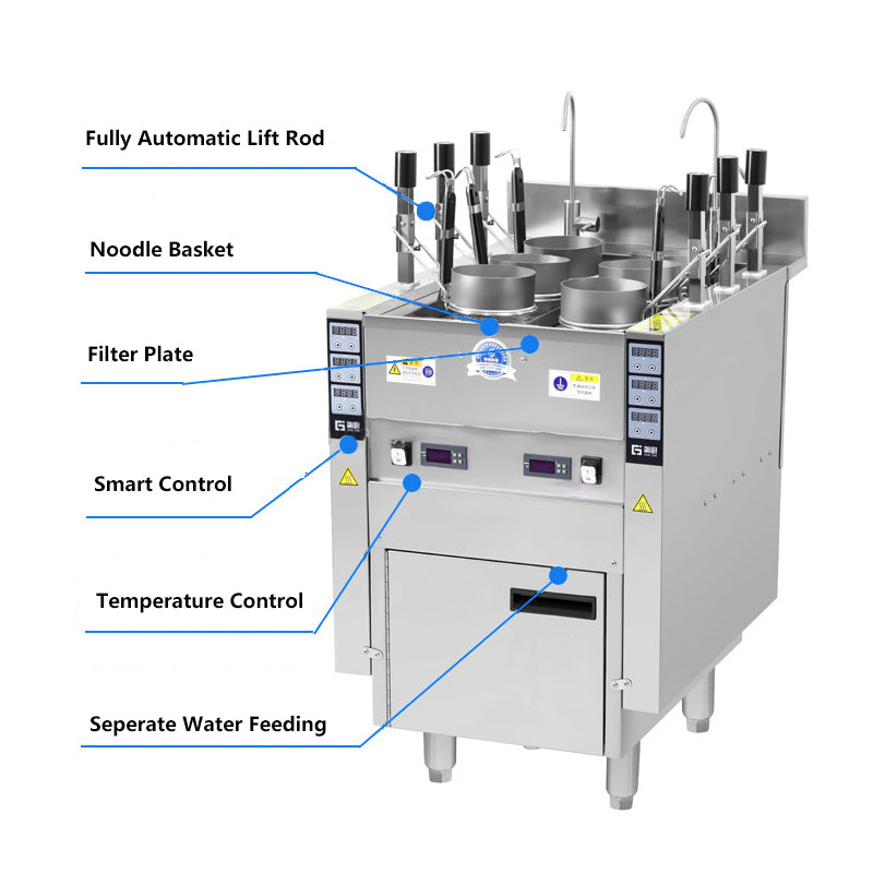 Automatic Ramen Noodle Dumpling Pasta Cooker