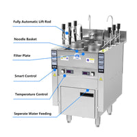 Automatic Commercial Pasta Cooker with 6 Baskets image preview