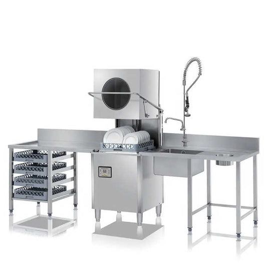 Commercial Hood Type Dishwasher