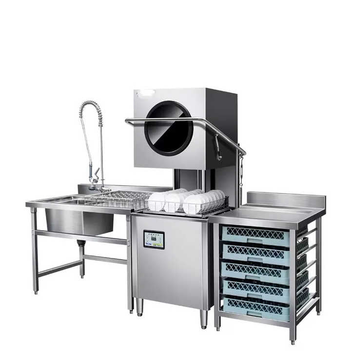 Commercial Hood Type Dishwasher
