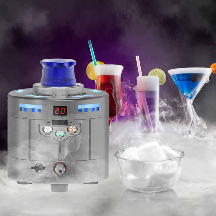 Glass Froster & Mini Dry Ice Maker Machine
