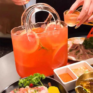 Handbag-Shaped Cocktail Glass