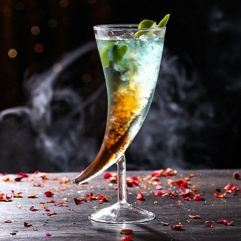 Horn Cocktail Glasses