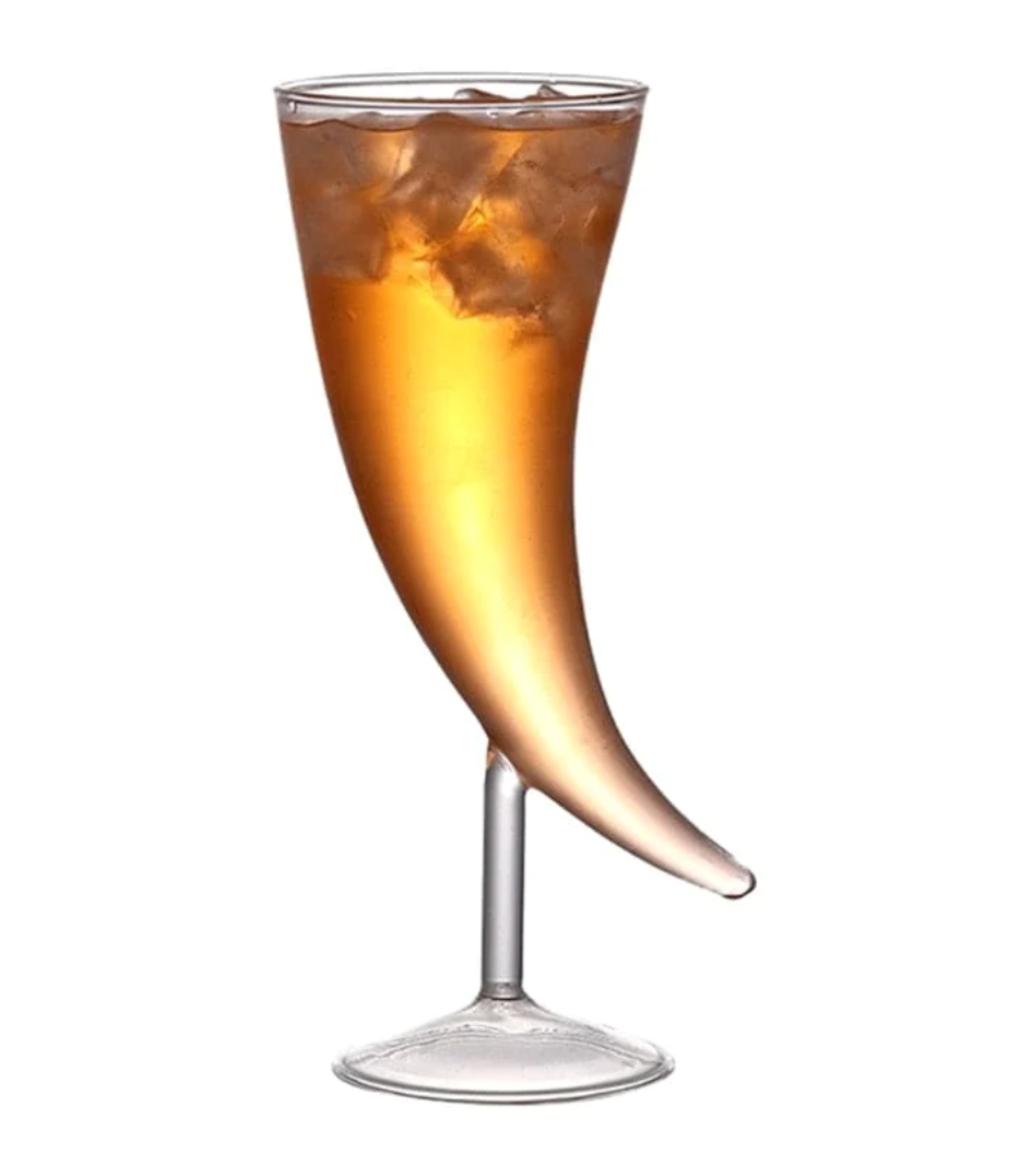 Horn Cocktail Glasses