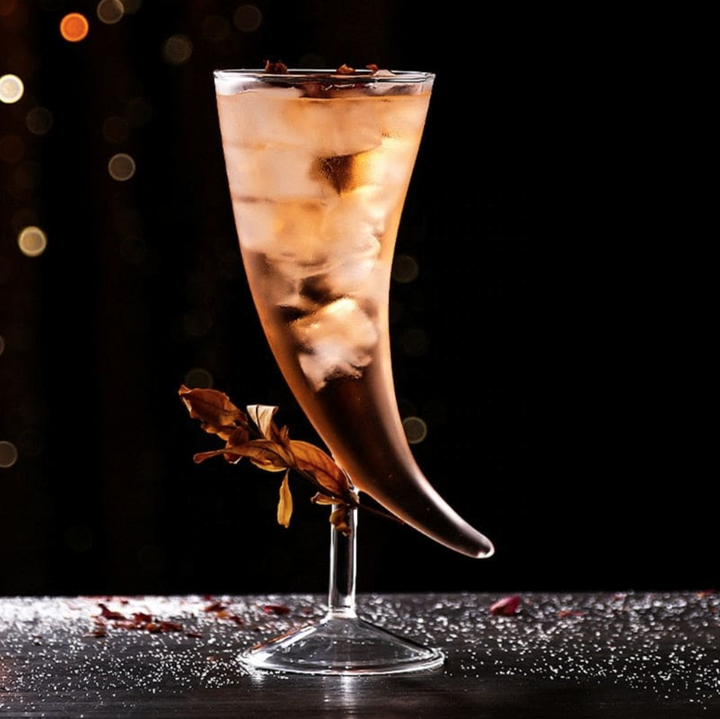 Horn Cocktail Glasses