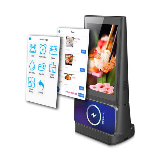 Interactive Tabletop Touch Screen Menu 10.1 Inch