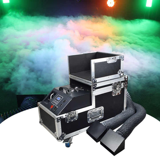 Low Fog Machine 3000W with tubes