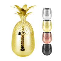 Pineapple Stainless Steel Cocktail Glasses image preview