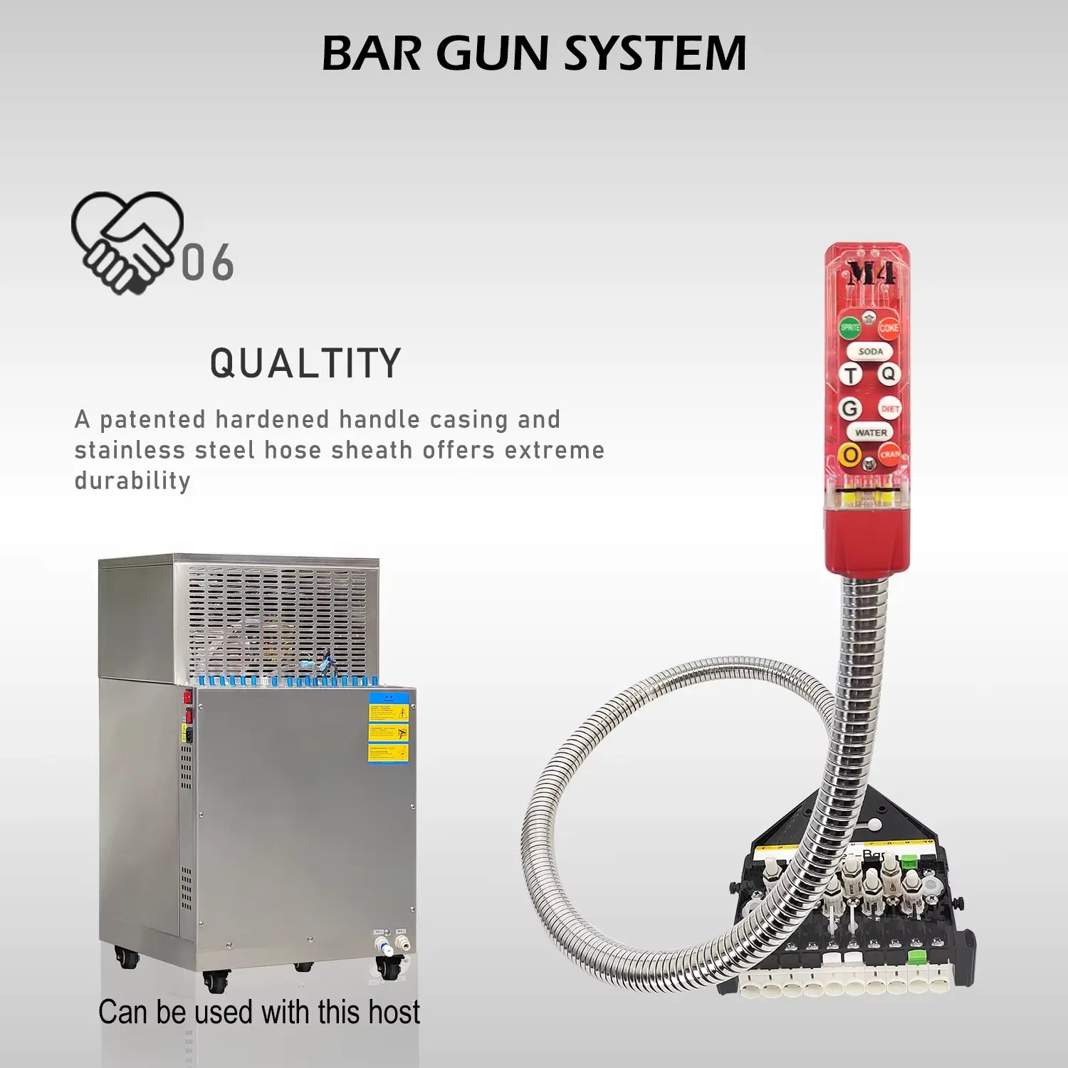 Post-Mix Soda Gun System
