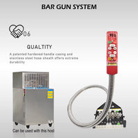 10-Button Post Mix Soda Gun System with Under-Counter Chiller image preview