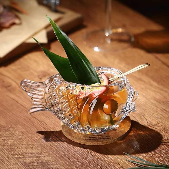 Puffer Fish Cocktail Glasses