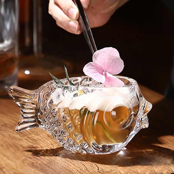 Puffer Fish Cocktail Glasses