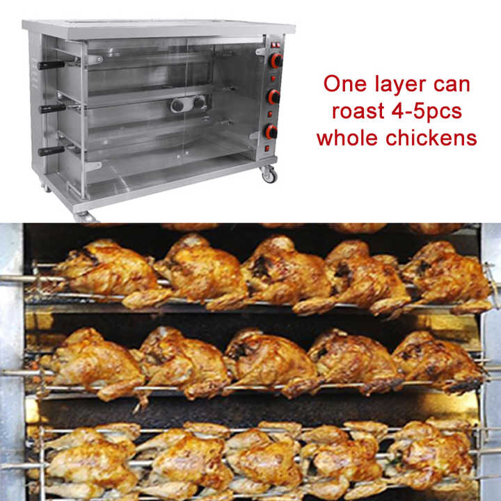 Restaurant Rotisserie Grill (3 stick)