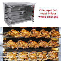 Commercial Gas Rotisserie Grill (3, 6, 9 Stick) image preview