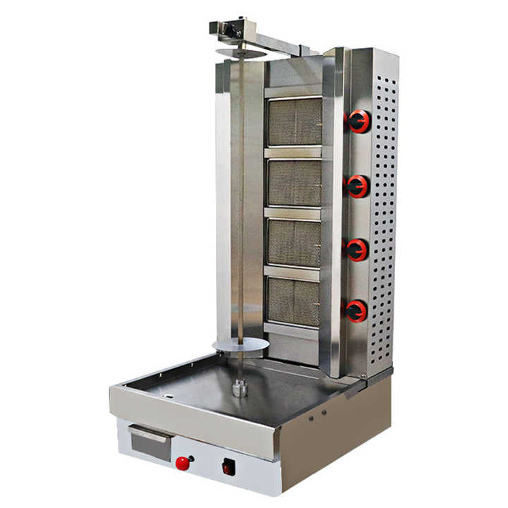 Shawarma Machine for Restaurants (4-Burner)