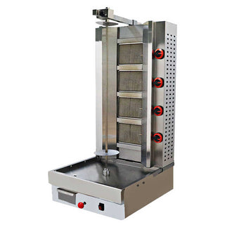 4-Burner Commercial Shawarma & Doner Kebab Machine