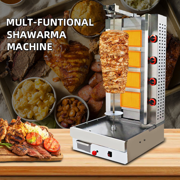 Shawarma Machine for Restaurants (4-Burner)