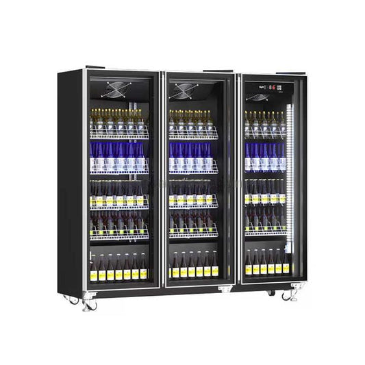 Three Doors Bar Refrigerator