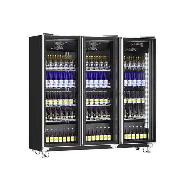 Three Doors Bar Refrigerator