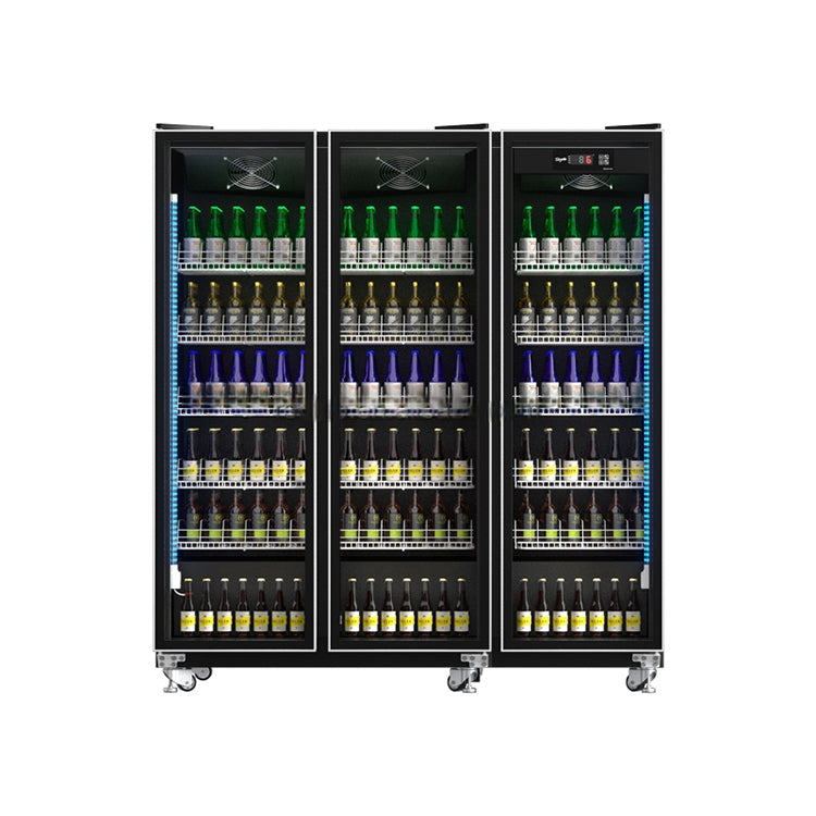 Three Doors Bar Refrigerator