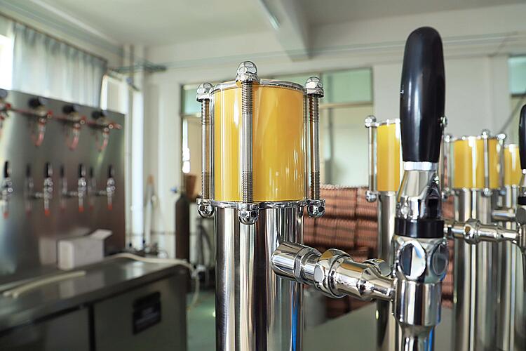 Commercial Draft Beer Kegerator — Dual Cooling, 2–12 Tap