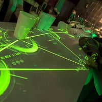Interactive Bar Counter with Projected Visual Effects image preview