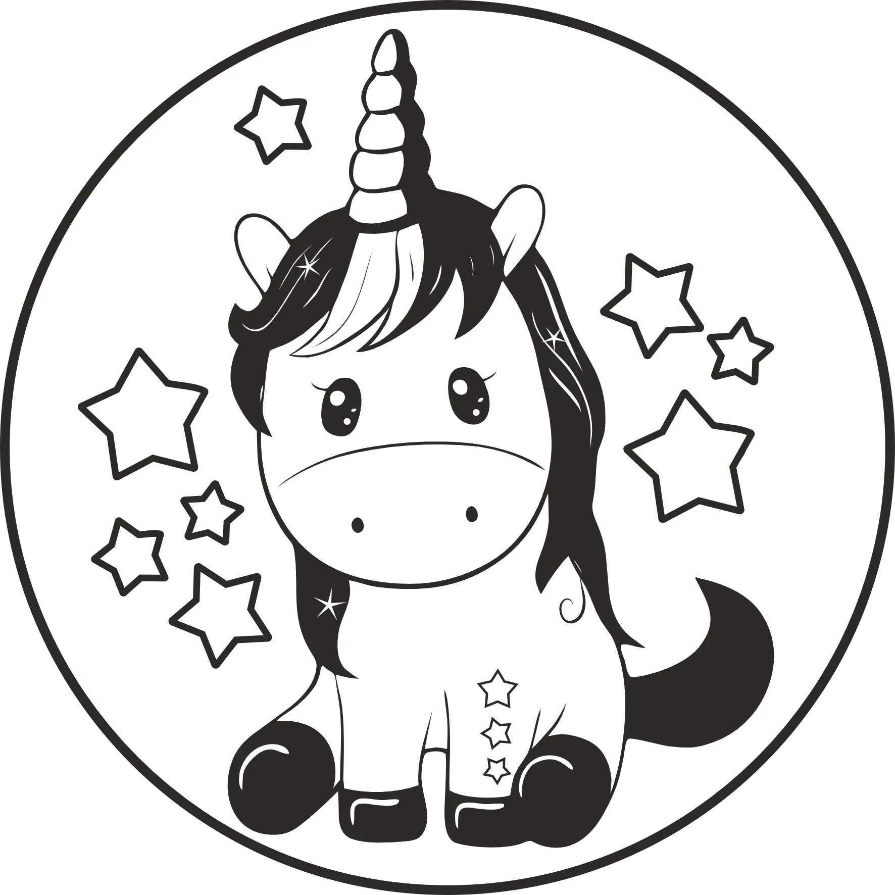 Single-Color Glass Gobo Slide