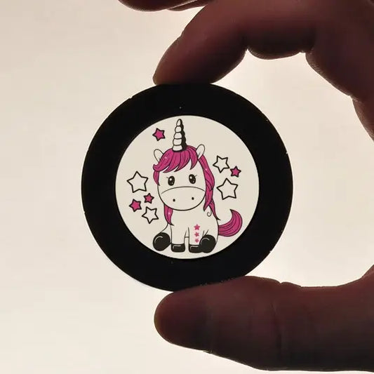 Two-Color Glass Gobo Slide