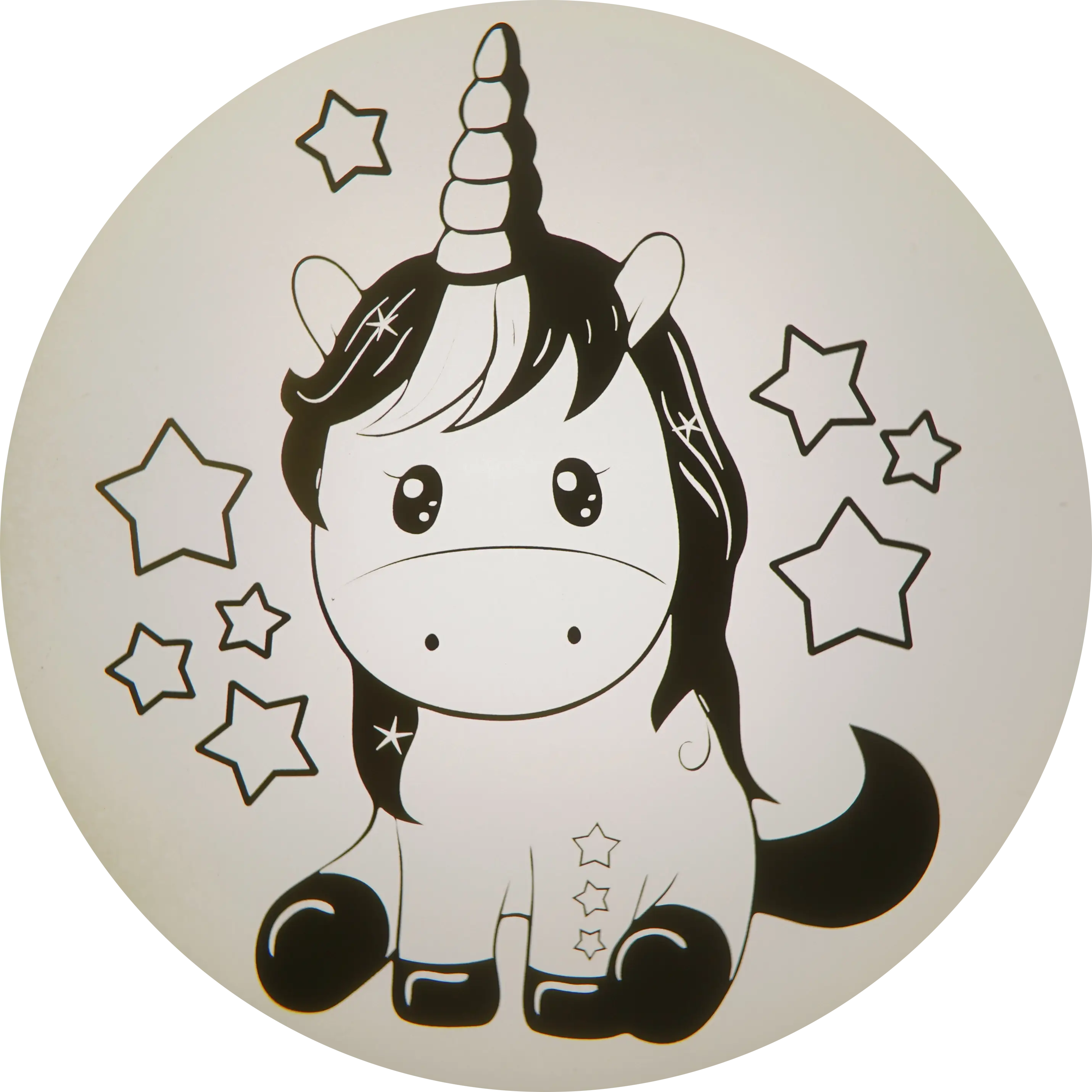 Single-Color Glass Gobo Slide