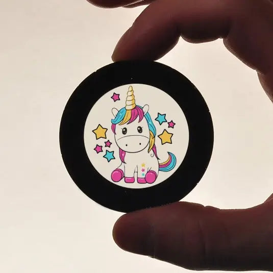 Four-Color Glass Gobo Slide