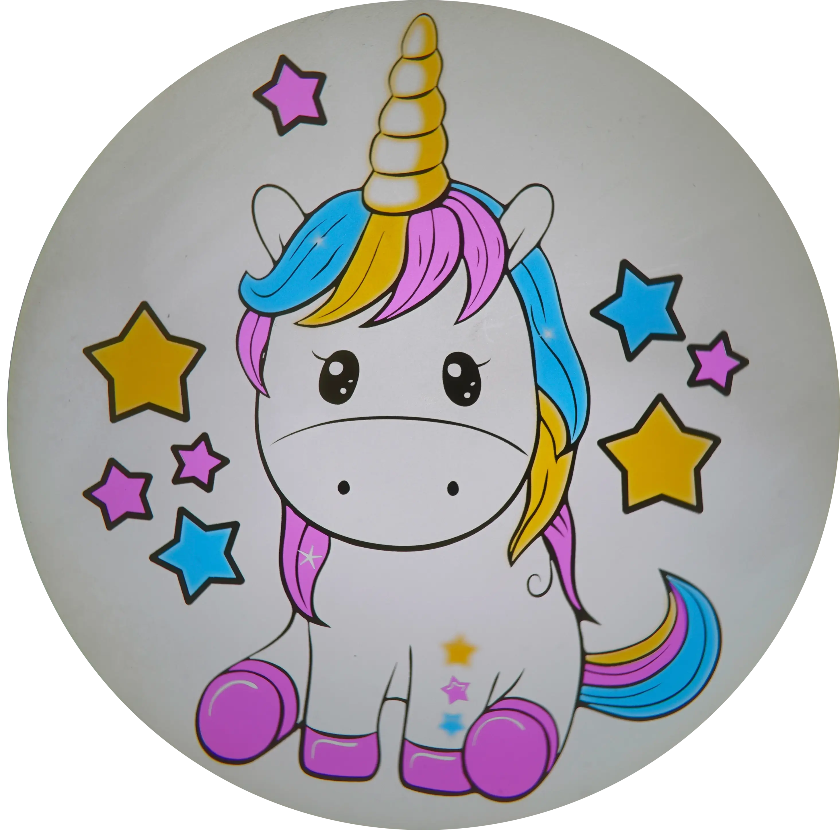 Four-Color Glass Gobo Slide