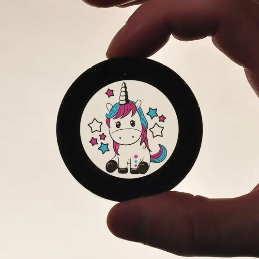 Three-Color Glass Gobo Slide